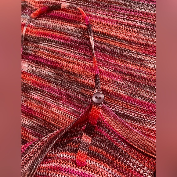 Vtg Express Space Dyed Cami & Cardigan Sweater 2 Piece Set Size Med - Picture 7 of 9